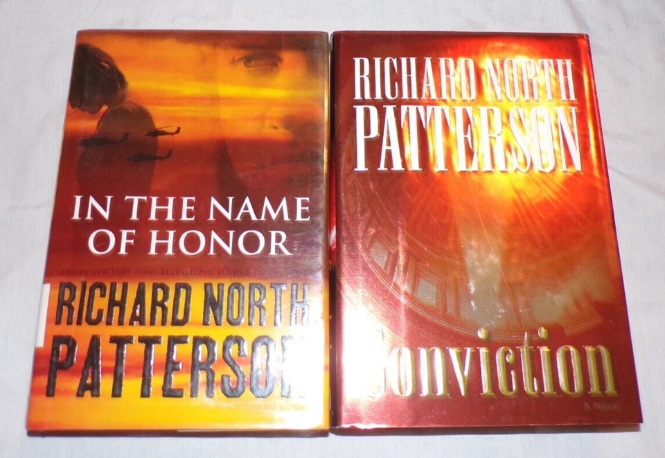 Lot 11 Richard North Patterson HB DJ Thriller Mystery Books Exile 1st Editions - Image 3 of 4
