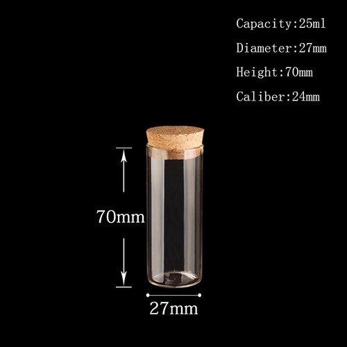 4 ~ 120 ml bouchon de liège flacons en verre bung transparent tube à essai bouteille artisanat - Photo 27 sur 36