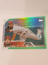 🔥 1ST EDITION Caleb Smith 2023 Topps Series 1 #191 Green /150 Diamondbacks