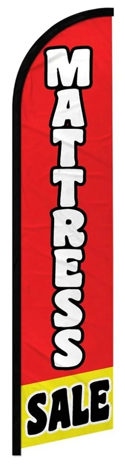 Mattress Sale Advertising 2.5'x11.5' Super-Knit Poly Windless Banner Flag
Opens in a new window or t
