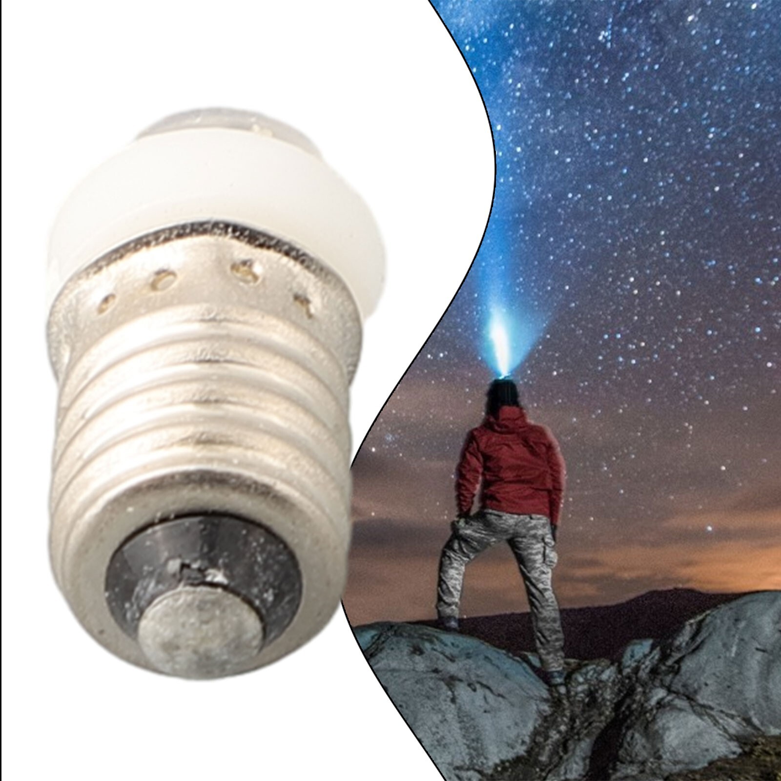 Powerful 0 5W E10 LED Bulb for Flashlight Lantern Torch Reliable Performance