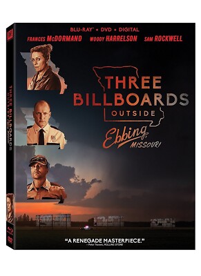 Three Billboards Outside Ebbing Missouri (BluRay) -CHOOSE WITH OR WITHOUT A CASE