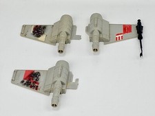1982 Kenner Star Wars 3.75" Vehicle Parts - Battle Damaged X-Wing Lot