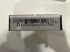 2020 D South Carolina American Innovation $1 Coin D Mint Roll of 25 CT 20GRH