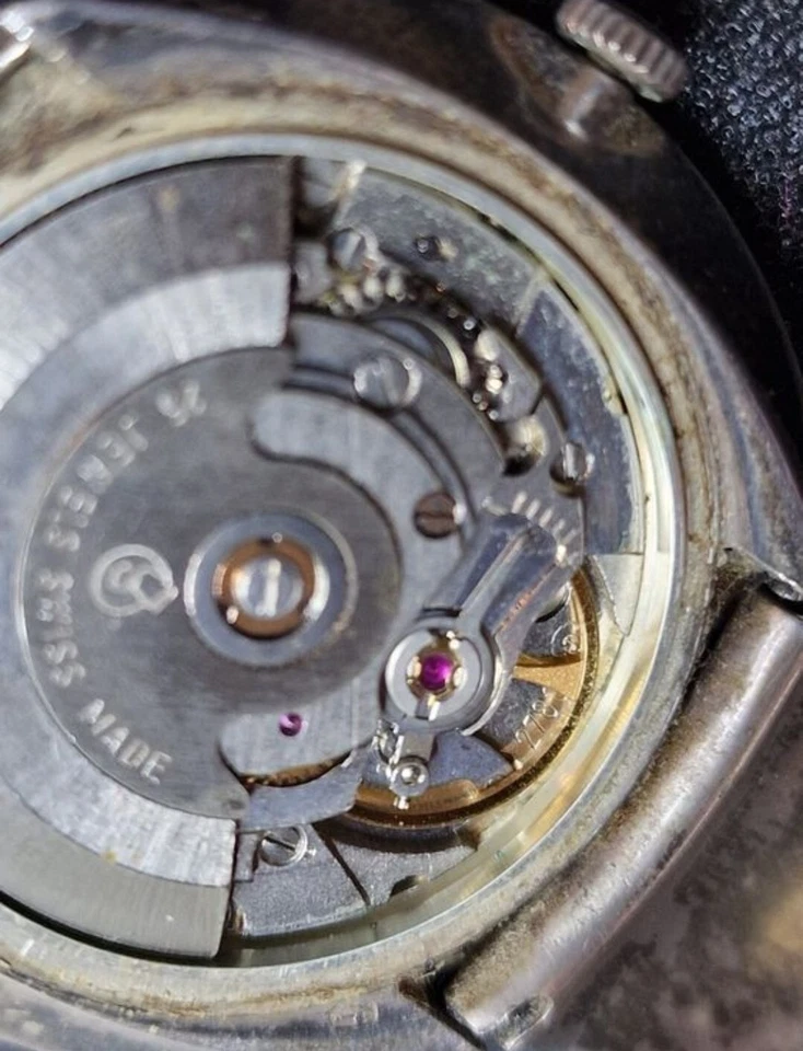 Vintage Ladies AUTOMATIC Real Silver 925 (63g), 36.8mm, 25Jewel - Bild 4 von 4