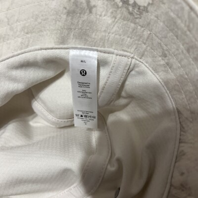 NWT Lululemon On My Level Bucket Hat Aquila White Opal Multi  display picture 2