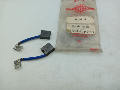 Paris Rhone Lichtmaschinenkohlen PX33 original NOS