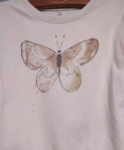 RYLEE + CRU Girls Set Butterfly Sweater Sweatshirt And Floral Skirt Both Sz 6-7 - Picture 4 of 13