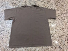 Velour Garments Spain Unisex 290 GSM Mocha Brown T-Shirt size L