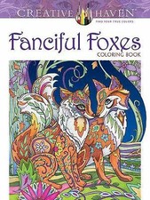 Image of Creative Haven Fanciful Foxes Coloring Book by Marjorie Sarnat (Paperback, 2017)