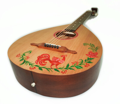 New Acoustic Guitar 12 Strings Folk Lute Vihuela Kobza