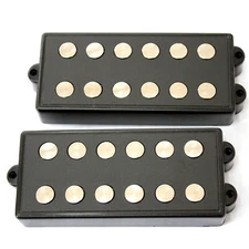 A Set Artec 6 String Soapbar-Bass pickup MMC6