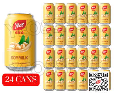 *NEW* Yeo s Soy Milk   A Timeless Favorite for Generations, 300ml (24 Cans)