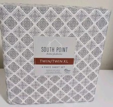 South Point Home Fashions 4 Piece Sheet Set Twin/Twin XL