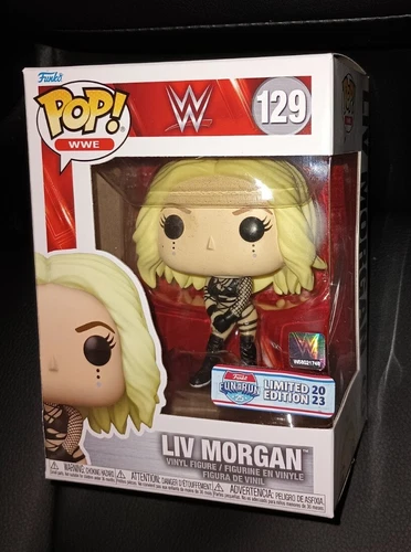 Funko Pop WWE #129 Liv Morgan Fun on the Run Limited Ed.  NEW BLACK CAT? RUMOR