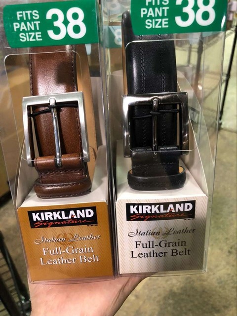kirkland signature belt