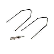 Chiavi estrazione autoradio Fiat con adattatore antenna