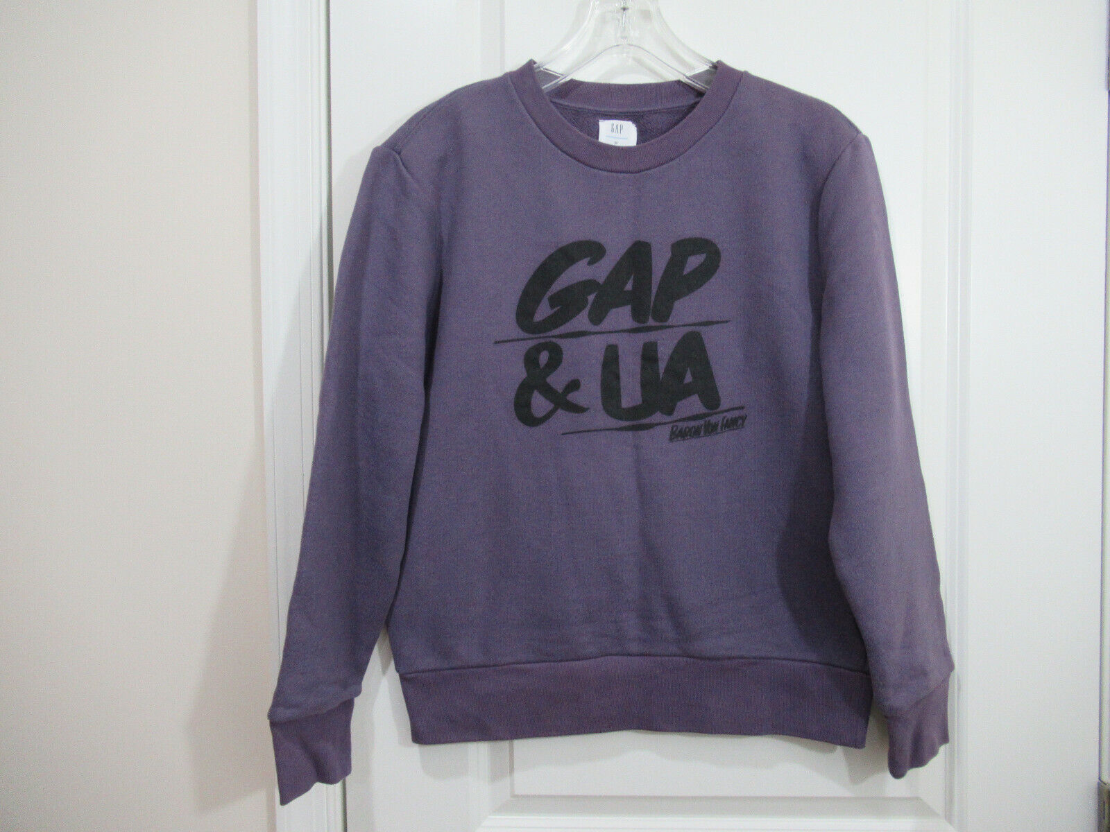 GQ x United Arrows x Gap UA logo sweatshirt Purpl… - image 2