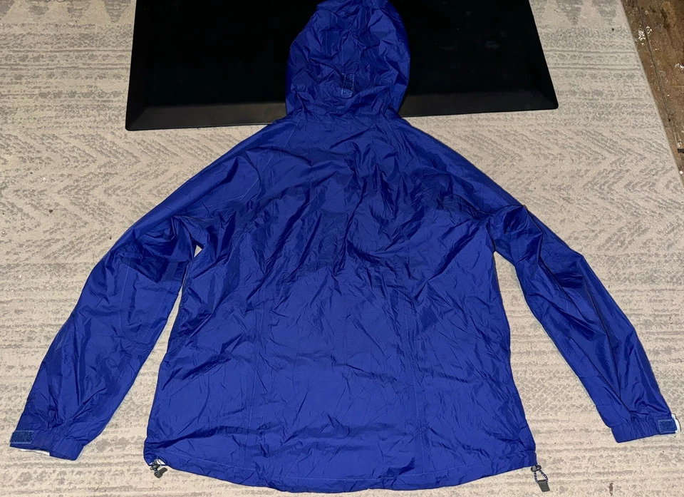 L.L. Bean Gore-Tex Waterproof Jacket W/ Lining Blue OAKN3 Women’s Size XL Reg - Image 2 of 4