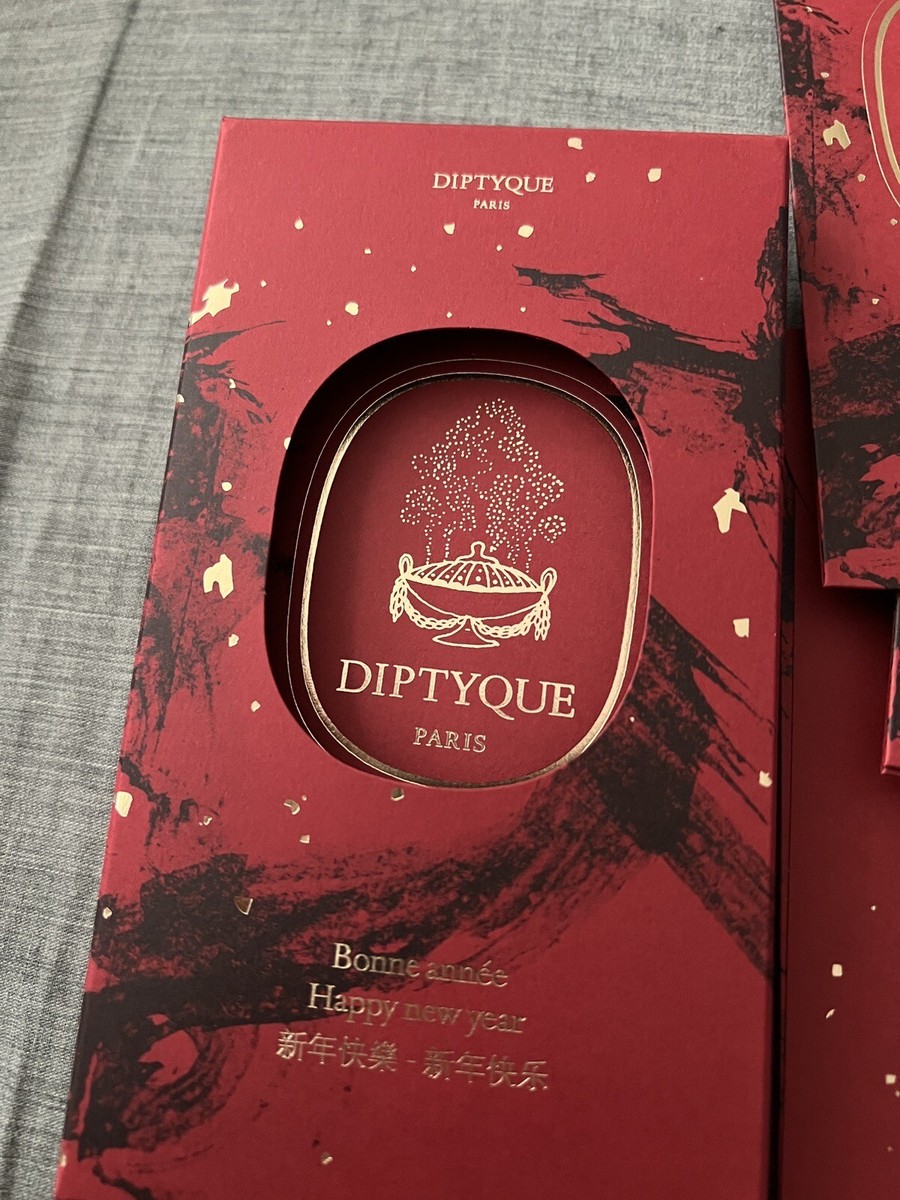 袋付 新品未使用 Diptyque DIPTYQUE Lunar / Chinese New Year Dragon 2024 RED ENVELOPES NEW