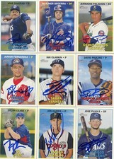 DAVID PAULINO SIGNED 2016 TOPPS HERITAGE MINORS ROOKIE CARD AUTO