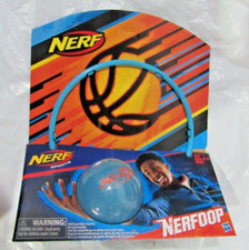 Nerf Nerfoop Mini Blue Basketball Backboard Door Hoop by Hasbro