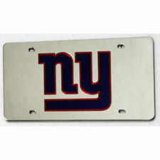 new york giants nfl football team logo laser license plate made in usa
