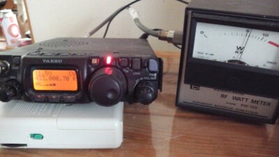 トランシーバー Yaesu FT-817 YAESU FT-817 FM/AM/SSB Transceiver HAM Radio HF Microphone