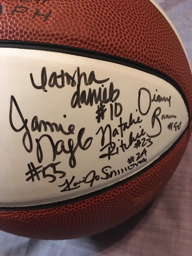 2000 2001 Texas Tech Lady Raiders Signed Basketball Marsha Sharp and Team - Picture 5 of 7