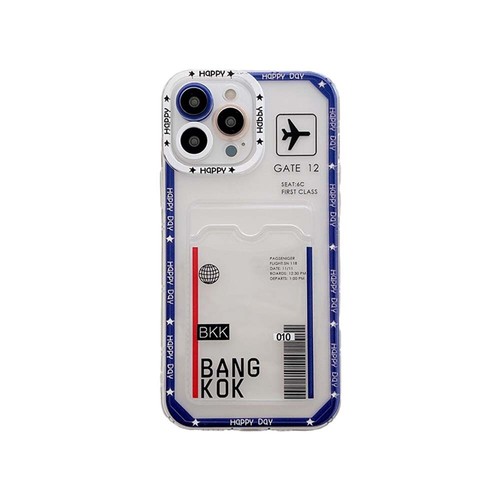 Funda TPU suave para tarjeta de boleto City Air City Air para iPhone 16 15 14 13 12 11 Pro Max Plus - Imagen 10 de 22