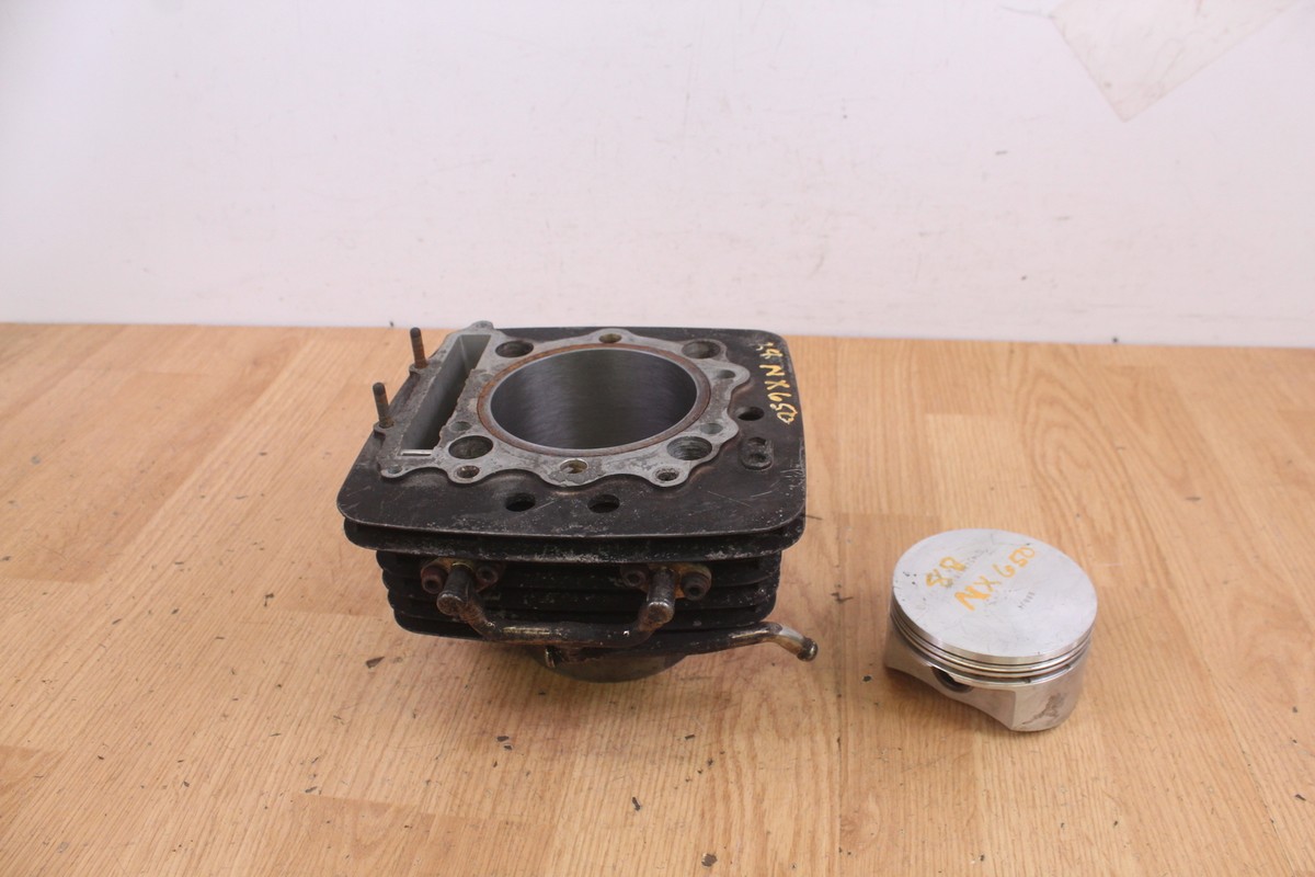 1988-1989 HONDA NX650 Cylinder Jug - 4th Over w/ Piston | eBay