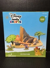 Disney Family Crafts 3d Structure Lion King Lion Guard Age 6+ No Glue Needed New