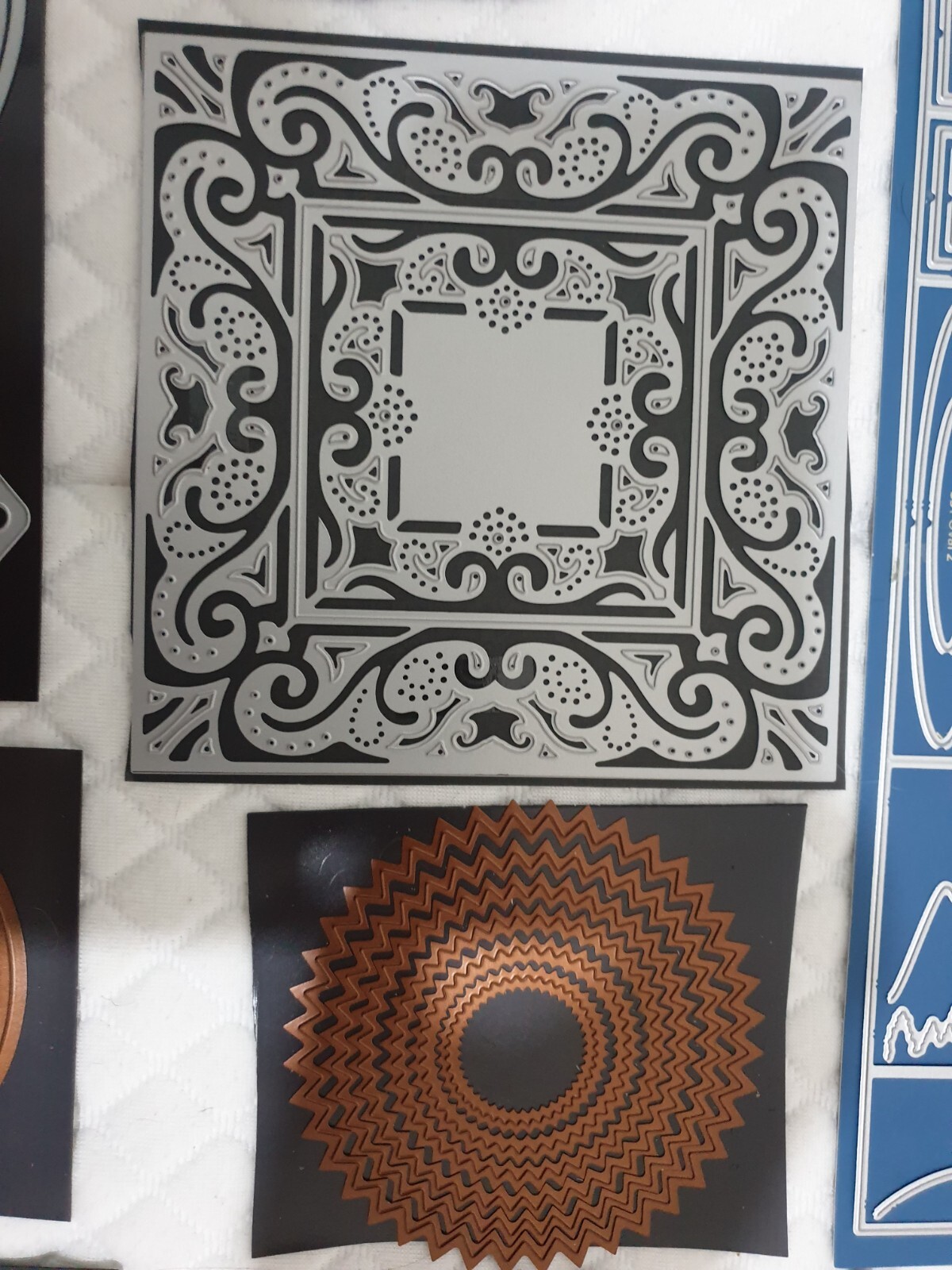 Huge job lot metal die cutters Tattered Lace etc... paper card craft