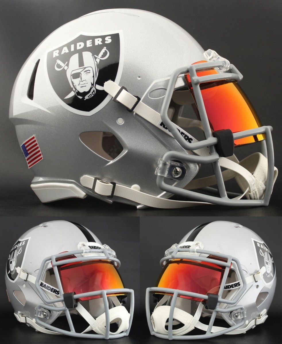 OAKLAND RAIDERS NFL Riddell SPEED Full Size Authentic Football