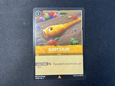 Sleepy's Querflöte - 34/204 - selten - Rise of the Floodborn - Disney Lorcana