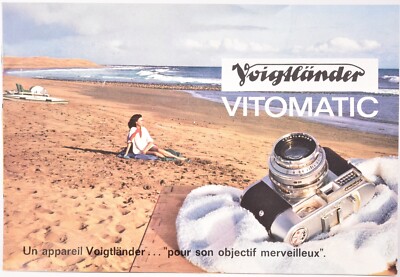 Voigtländer Vitomatic Werbeprospekt ''ein Voigtländer Gerät ...'' (Fr)