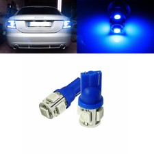 2x T10 T15 921 912 168 8000k Ice Blue 5-smd Led Backup Reverse Tail Light Bulbs
