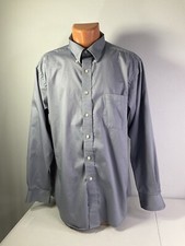 IZOD Grey Dress Shirt. Sz. XL 17 - 34/35 . Excellent Condition.