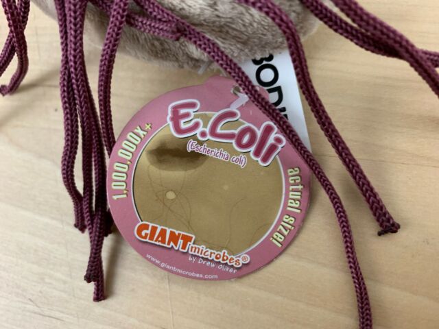 Giant Microbes E. Coli Bacteria Medical Learning Science Plush 2