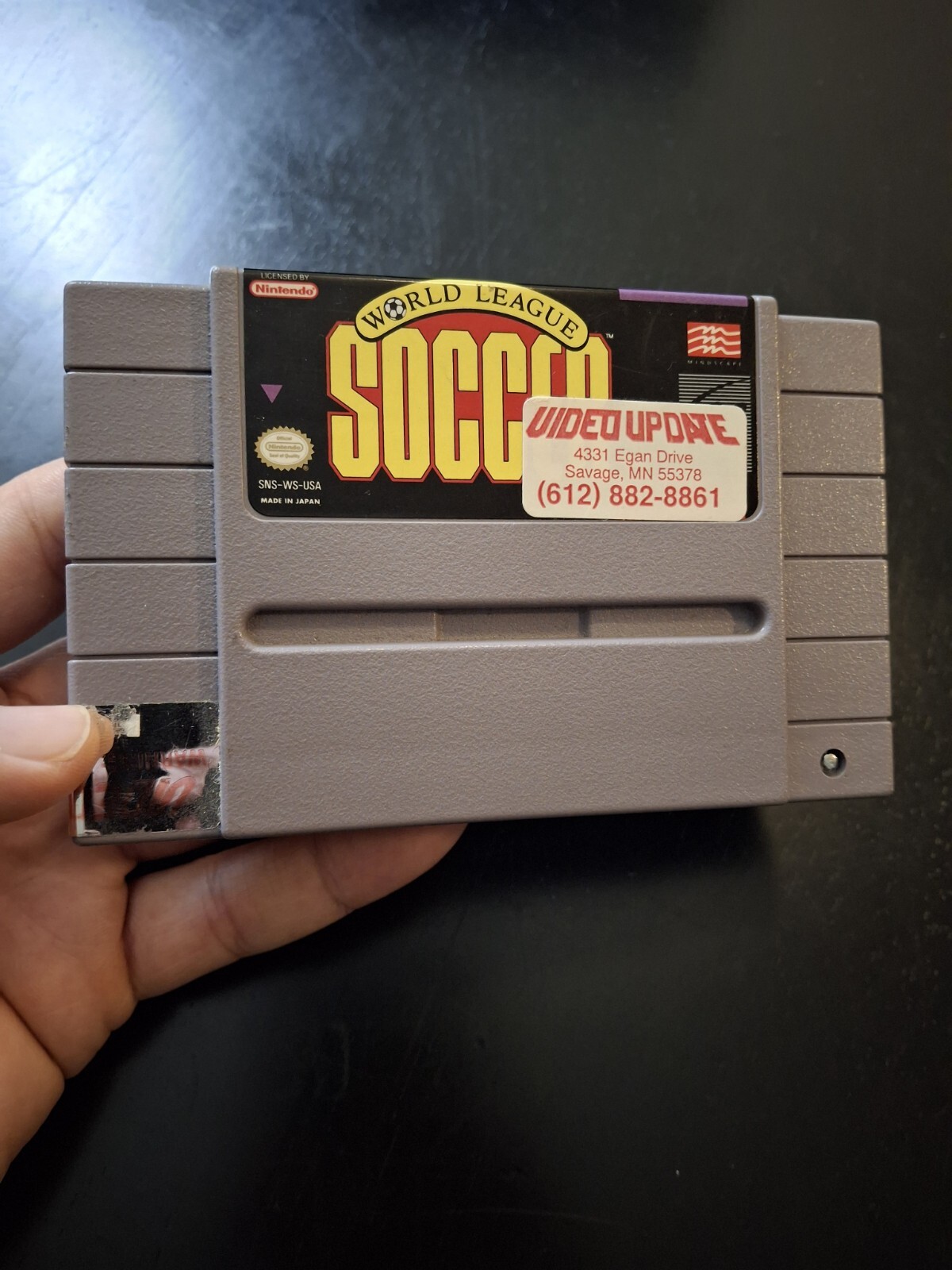 Super Nintendo SNES - World League Soccer