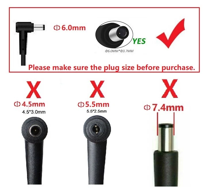 Cargador adaptador de CA Asus ADP-200JB D 200W 20V 10A fabricante de equipos originales para ASUS TUF Gaming F15 F17 Foto 3 de 4