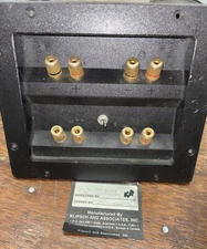 Klipsch KG SW Subwoofer Speaker Banana Jack Terminal Input Crossover Network