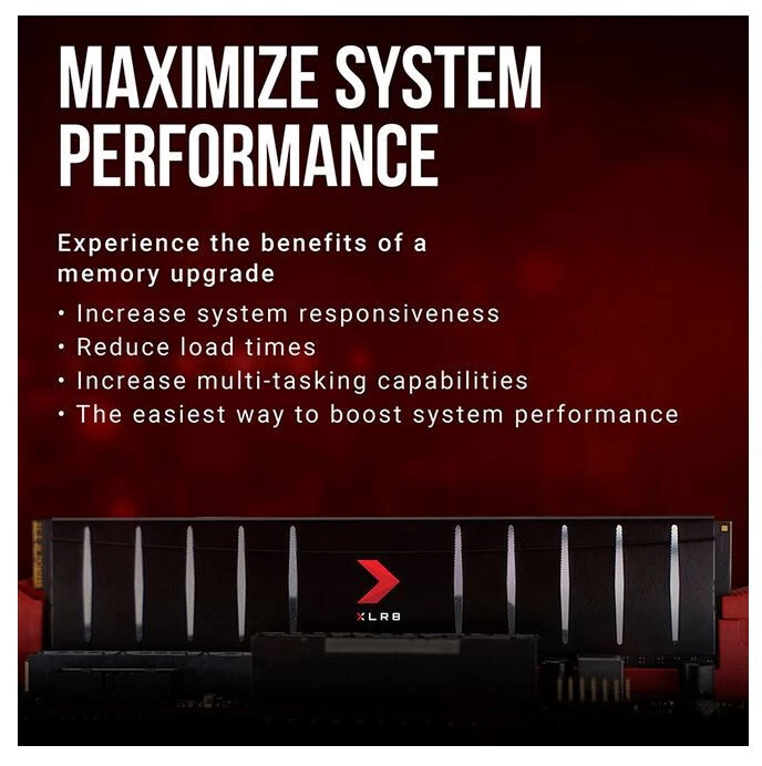 PNY XLR8 DDR4 2666MHz PC4-21300 CL16 Low Profile Desktop Memory RAM Minor Damage - Image 4 of 4