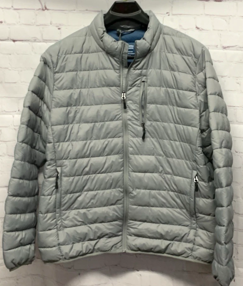 Club Room XL Macy's Mens Quilted Packable Puffer Jacket Heather Gray NEW
Opens in a new window or ta