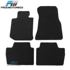 21-25 G22 4-Series Nylon Car Floor Mats Black Front Rear Carpet 4PC FOR: (BMW)