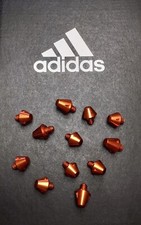 Full Set Orange Authentic Adidas SG Soccer Conical Metal Cleat/Studs Soft Ground