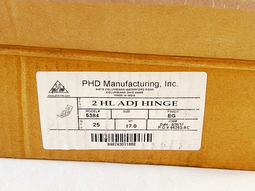 (25) Bisagra ajustable PHD 2 orificios electrogalvanizado zinc 1-5/8" Unistrut 5384 - Imagen 7 de 7