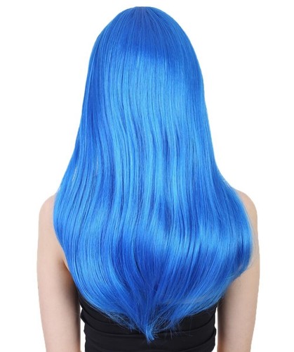 Adult Women's Long Length Party Girl Blonde Wig with Bangs | Multi Color PTB-001 - Picture 28 of 57