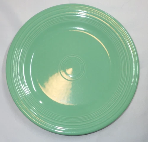 One Fiesta Sea Foam Green 10.5" Dinner Plate Homer Laughlin Ceramic Dish HLC