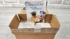*4* The Pampered Chef Simple Additions Petite Squares White # 1990 New Open Box